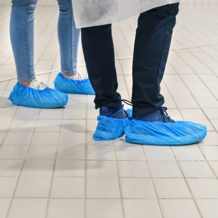 Blue Disposable Overshoes (100 per pack)