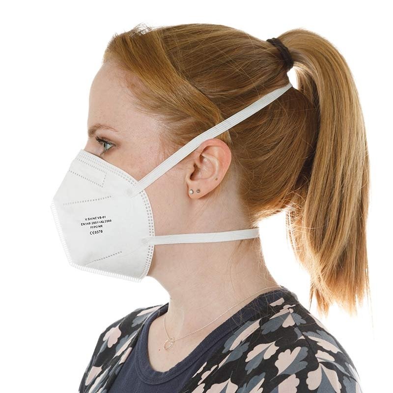 FFP2 NR Non-Valved Filtering Half Face Masks (Pack of 25) - Image 2