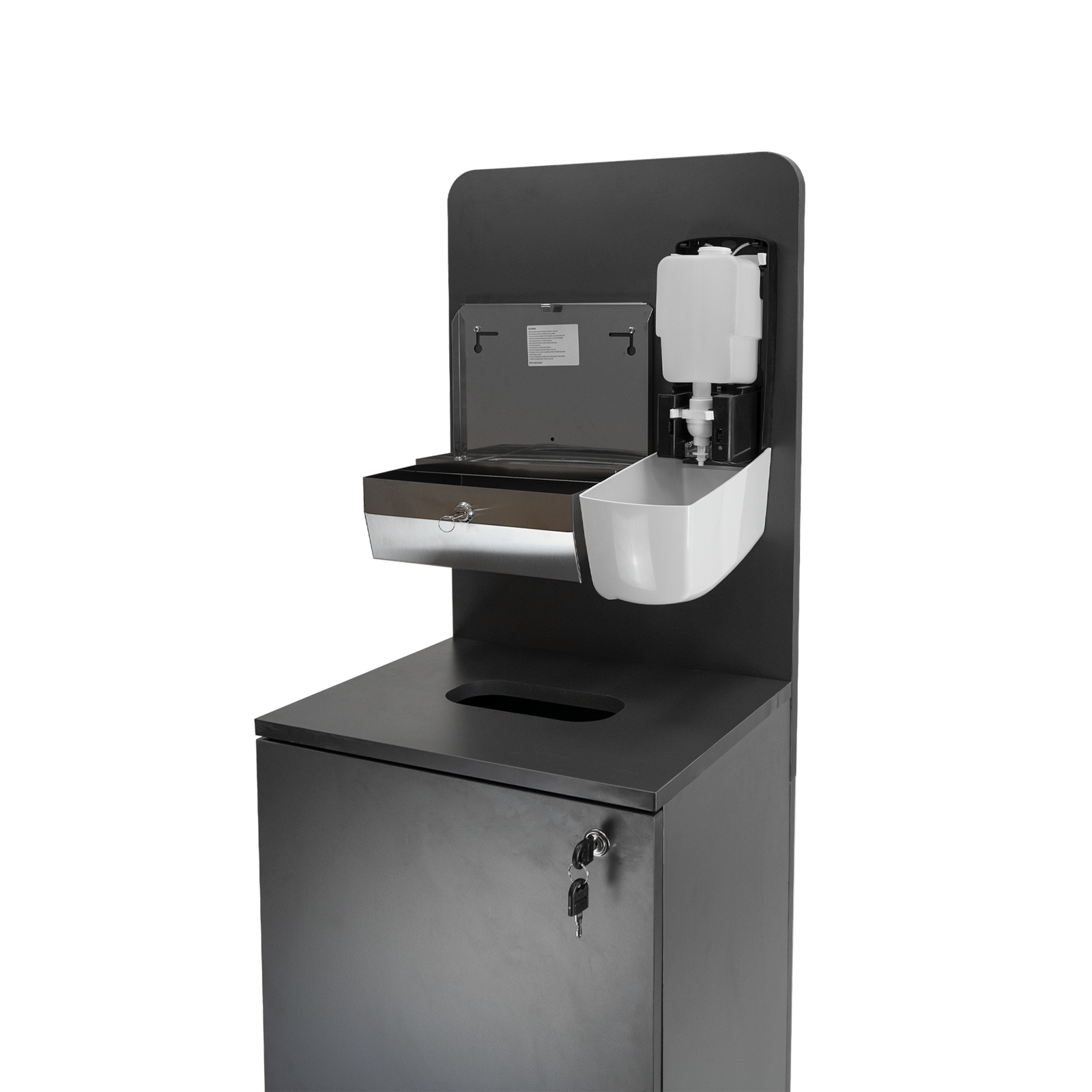 HC100 Mobile Hygiene Cabinet with Waste Bin - Image 5