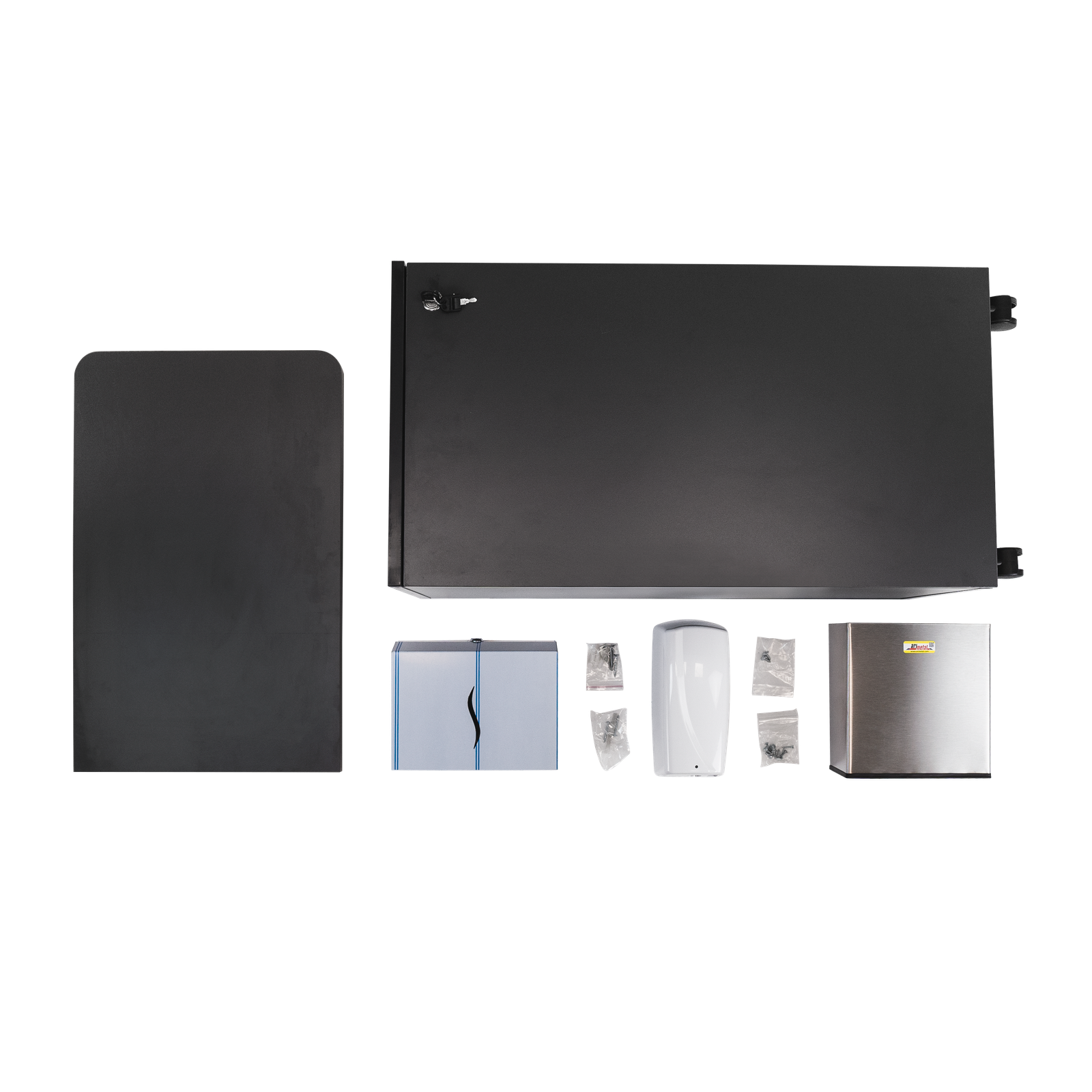 HC100 Mobile Hygiene Cabinet with Waste Bin - Image 3