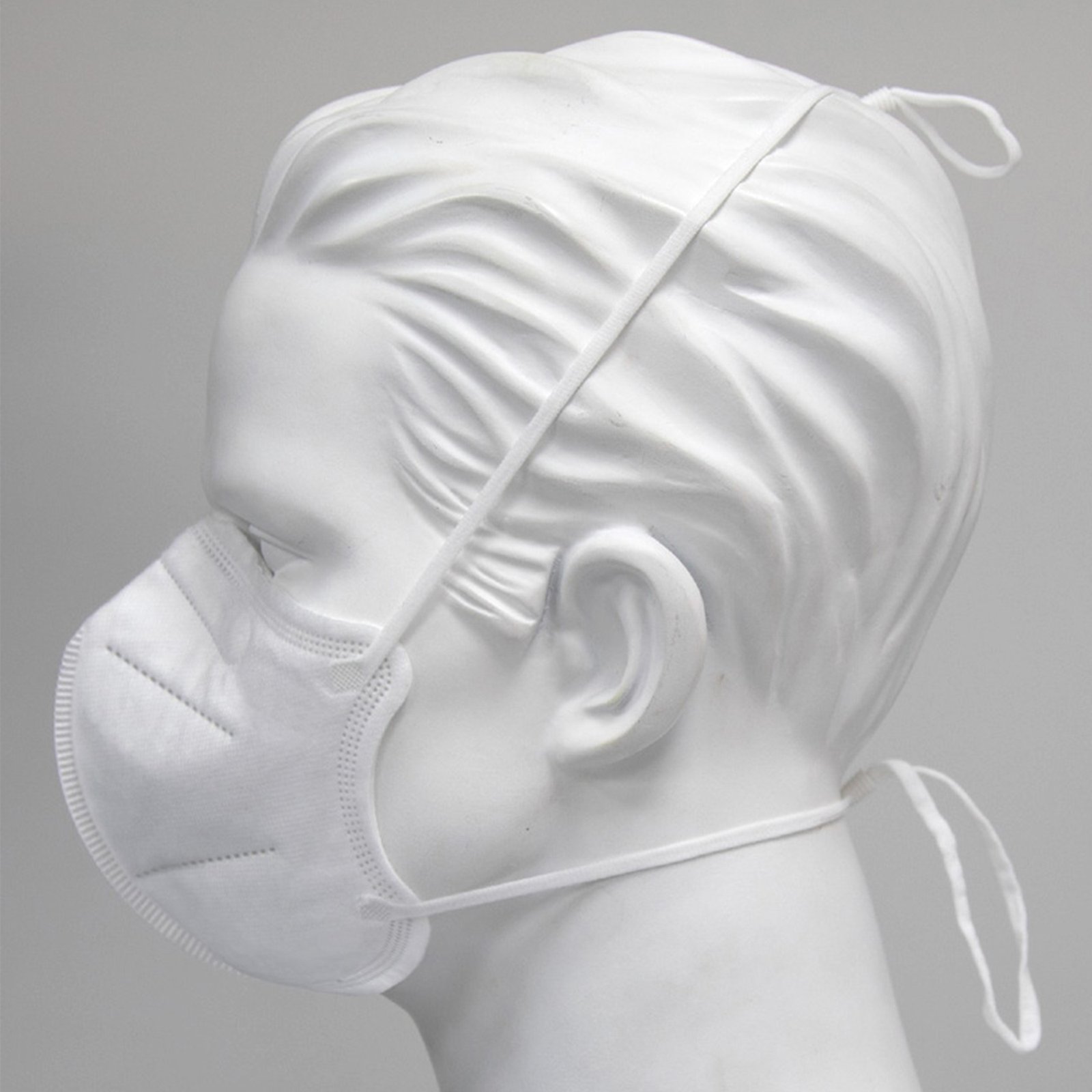 Disposable Vertical Fold Flat Mask FFP3 - Image 3