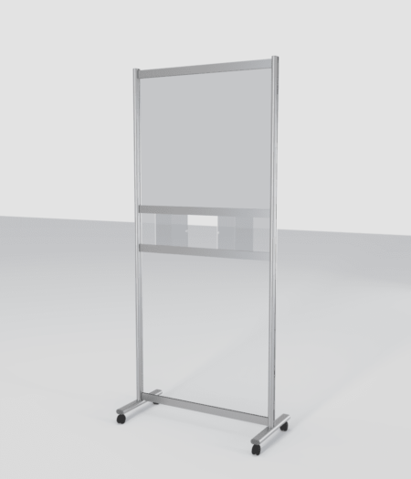 SD300 Mobile Acrylic Screen Divider with Window