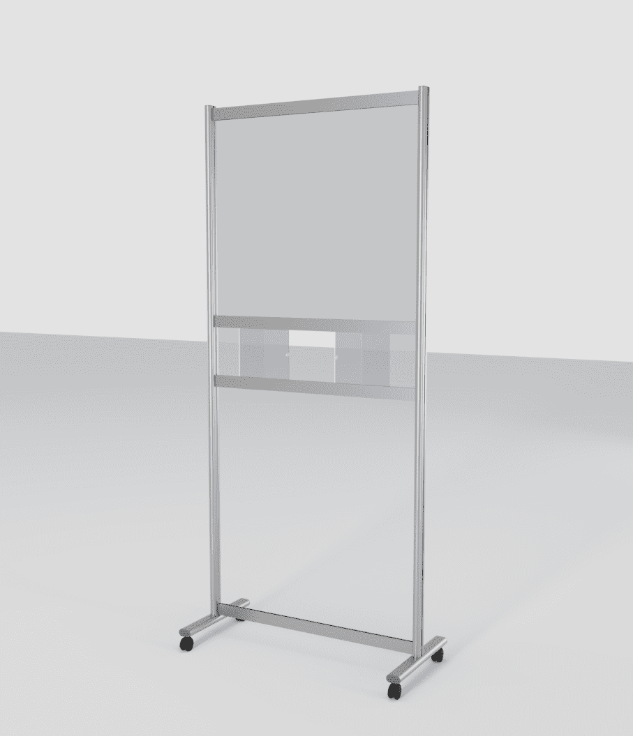 SD300 Mobile Acrylic Screen Divider with Window