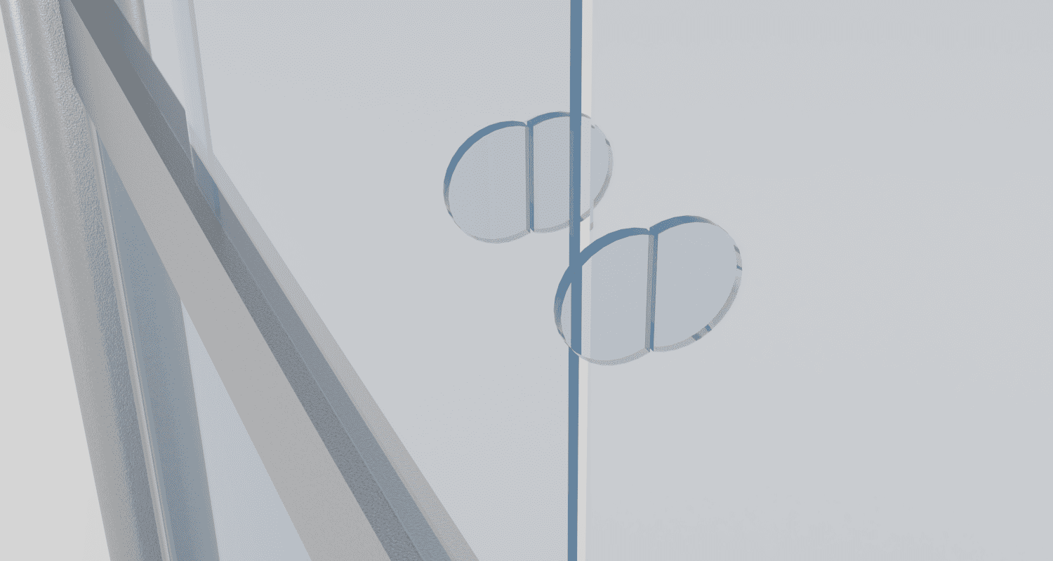 SD300 Mobile Acrylic Screen Divider with Window - Image 2