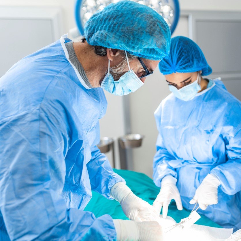 Sterile Long Sleeve Surgical Gowns
