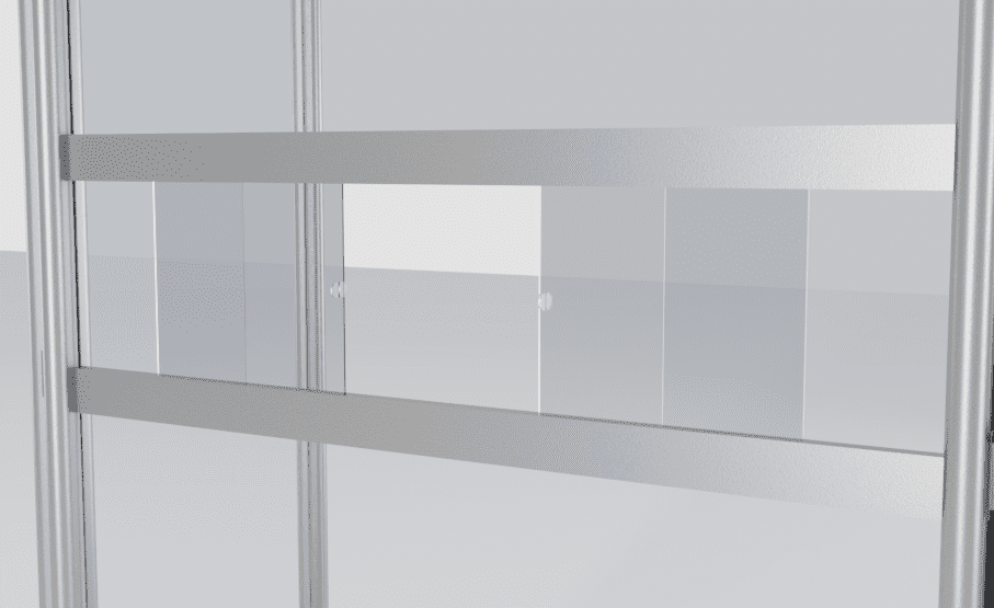 Mobile Vaccination Booth with Frosted Sides - Image 3